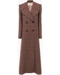 Chloé - Long Double-Breasted Coat - Lyst