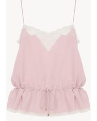 Chloé - Drawstring Camisole Top - Lyst