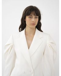 Chloé - Long Double-breasted Coat - Lyst