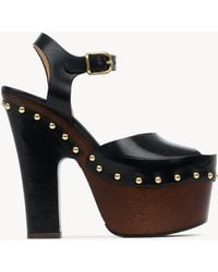 Chloé - Meret Platform Clog - Lyst