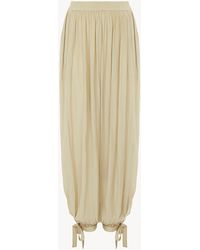 Chloé - Fluid Pleated Pants - Lyst