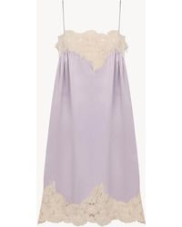 Chloé - Thin-Strap Mini Dress - Lyst