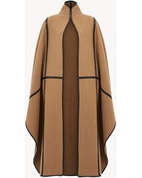 Chloé - Oversized Long Cape Coat - Lyst