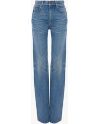 Chloé - Straight Denim Jeans - Lyst