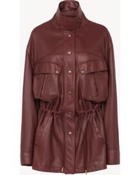 Chloé - Parka A Collo Alto - Lyst
