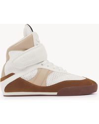 Chloé - Kick High-Top Sneaker 100% Bovine Leather, Polyester, Nylon - Lyst