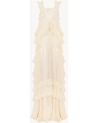 Chloé - Sleeveless Layered Long Dress - Lyst