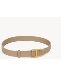 Chloé - Cintura Marcie Marrone Taglia 100% Pelle Di Vitello - Lyst