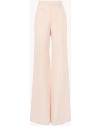 Chloé - High-Rise Flared Trousers - Lyst