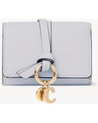 Chloé - Alphabet Mini Tri-fold Wallet - Lyst