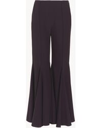 Chloé - Cropped Bootcut Trousers - Lyst