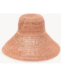 Chloé - The Raffia Capeline Hat - Lyst