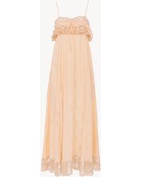 Chloé - Thin-Strap Long Dress - Lyst