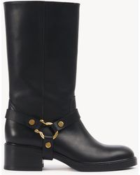 Chloé - Dakota Boot 100% Calf-Skin Leather - Lyst