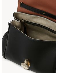 Chloé - Large Penelope Soft Shoulder Bag In Grained Leather - Lyst