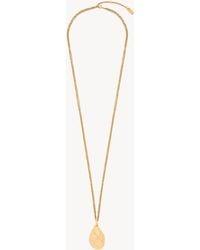 Chloé - The Mirror Pendant Necklace - Lyst