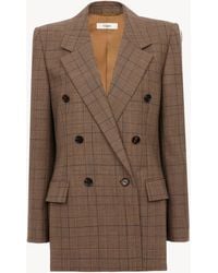 Chloé - Double-Breasted Tailored Jacket - Lyst