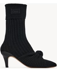 Chloé - Suzie Heeled Ankle Boot - Lyst