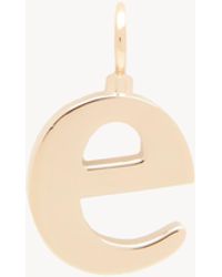 Chloé - Alphabet Letter E Charm - Lyst
