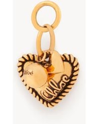 Chloé - Charm Pearl & Heart - Lyst