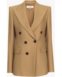 Chloé - Chaqueta De Sastre De Lana Grain De Poudre - Lyst