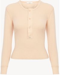 Chloé - コットンジャージー製ヘンリーシャツ - Lyst