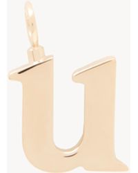 Chloé - Alphabet Letter U Charm - Lyst