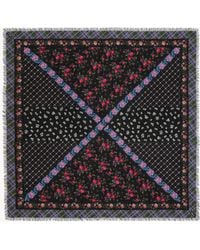 Chloé - The Folk Square Scarf - Lyst