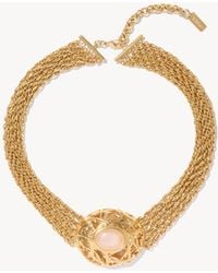 Chloé - Gilded Cage Choker-Halskette - Lyst