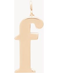 Chloé - Alphabet Letter F Charm - Lyst