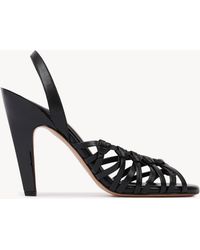 Chloé - Estra Heeled Sandal - Lyst