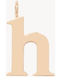 Chloé - Alphabet Letter H Charm - Lyst