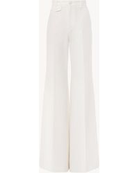 Chloé - High-Rise Flared Trousers - Lyst