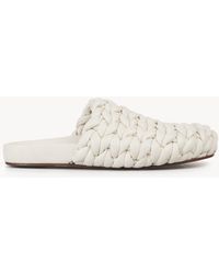 Chloé Kacey Footbed Mule - White