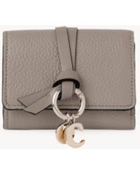 Chloé - Dreifach faltbares Mini Alphabet Portemonnaie - Lyst