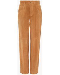 Chloé - Straight Trousers - Lyst