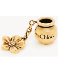 Chloé - Sphere Flower Dice Charm For Bracelet Bag - Lyst