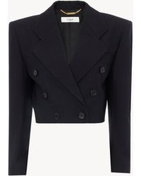 Chloé - Spencer Short Blazer - Lyst