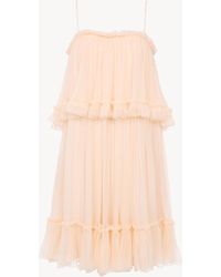 Chloé - Thin-Strap Mini Dress - Lyst