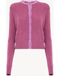 Chloé - Fitted Cardigan - Lyst