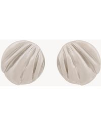 Chloé - The Pleats Earrings - Lyst