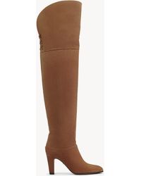 Chloé - Botas Altas Por El Muslo Eve - Lyst