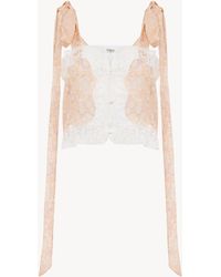 Chloé - Tie-Strap Cropped Top - Lyst