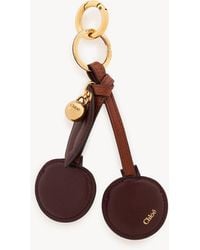 Chloé - Symbols Cherry Key Ring Bag Charm - Lyst