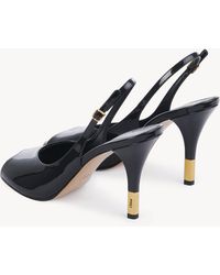 Chloé - Heeled Flower Sandal - Lyst