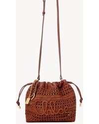 Chloé - Mini Summer Banana Drawstring Shoulder Bag - Lyst