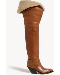 Chloé - Azelan Thigh High Boot - Lyst