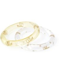 Chloé - The Chloé Plage Bangles - Lyst