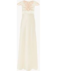 Chloé - Cap-Sleeve Column Dress - Lyst