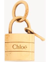Chloé - Alphabet Lock Charm - Lyst